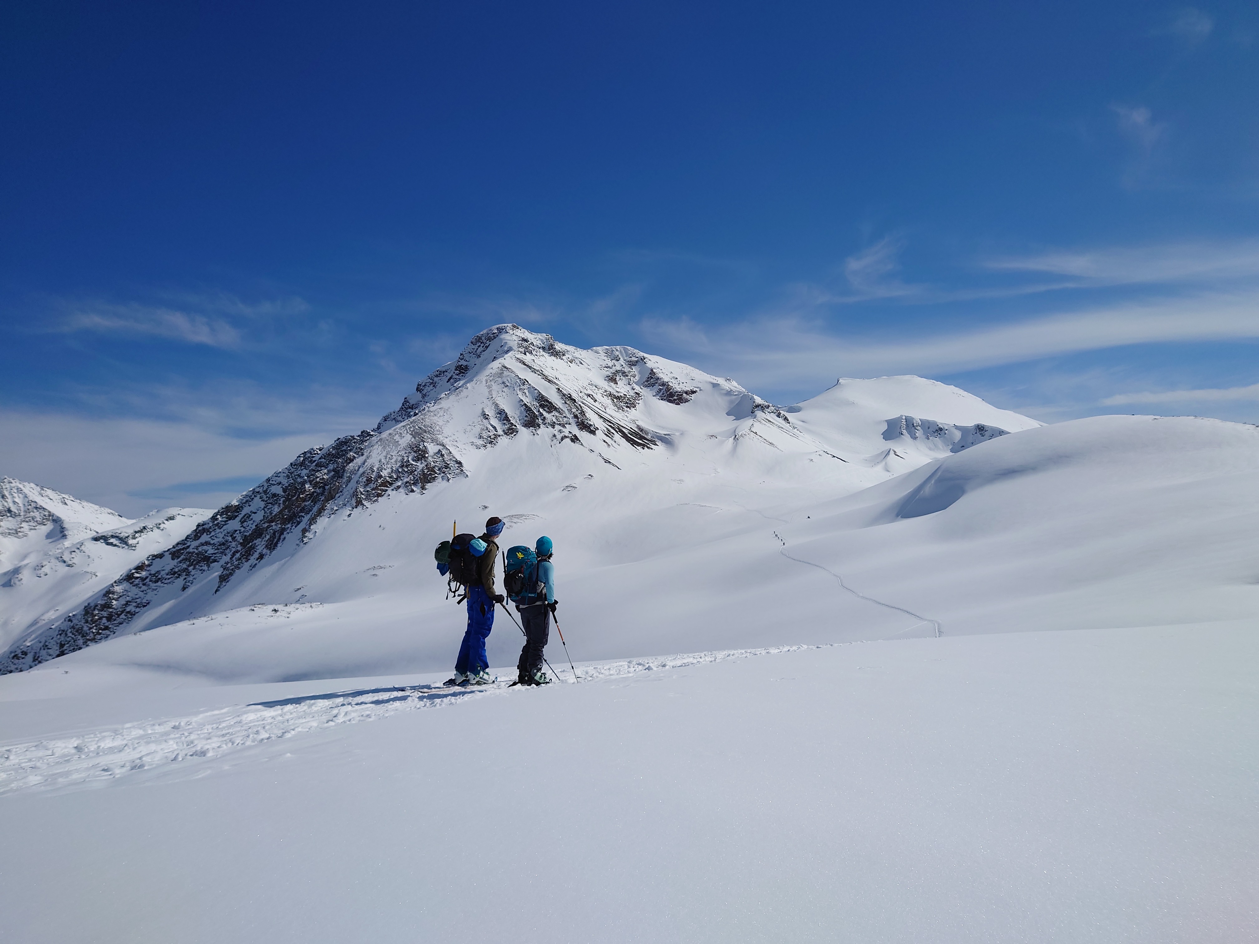 Ski touring