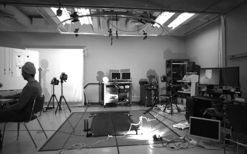 Motion capture lab